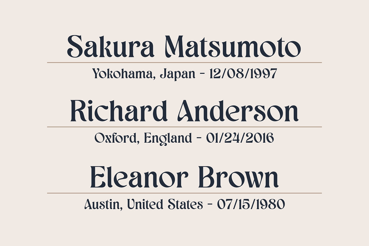 Gerova Font, a Serif Font by Asenbayu (Photo 10 of 15)