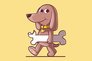 Doggy Treats, an Animal Illustration by pedrors