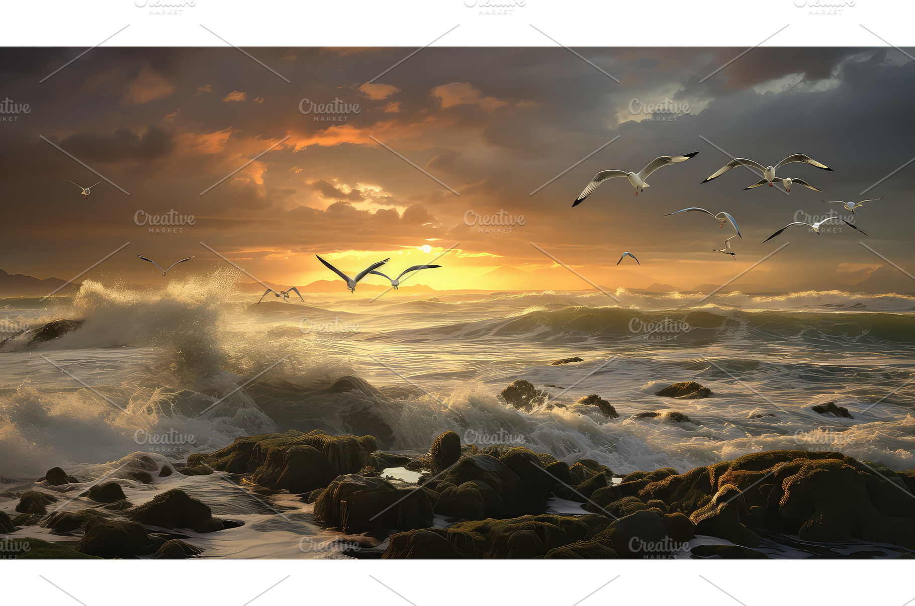 sand barrier island landscape ai, a Background Photo by pikepicture
