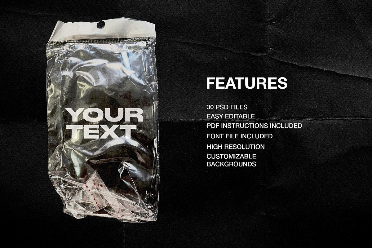 30 PSD Plastic Mockup Templates, a Packaging Mockup by Marie T (Photo 16 of 17)
