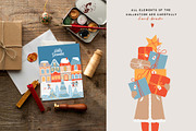 Christmas Market Scene Creator, a Seasonal Illustration by VerAna (Thumbnail 16 of 20)