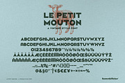 Le Petit Mouton, a Sans Serif Font by Komet & Flicker (Thumbnail 13 of 13)