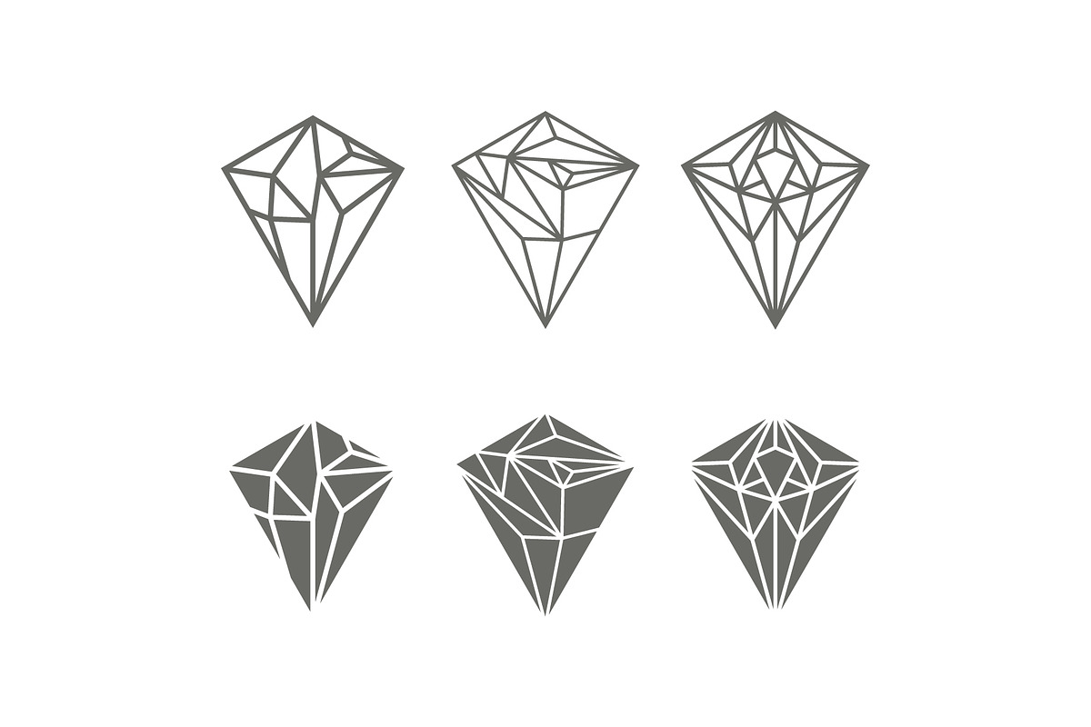 Crystal Diamond Collection Set, a Finance Illustration by Atlantis X Nurman Arbai (Photo 2 of 3)
