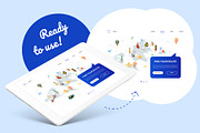 Isometric Travel Illustrations, an iPhone Mockup by Boyko Pictures (Thumbnail 6 of 10)