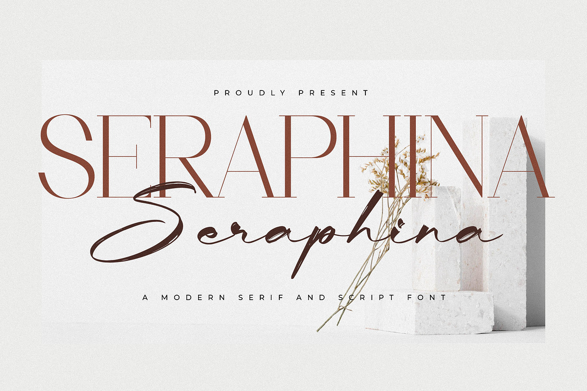 Seraphina Modern Font Duo, a Serif Font by Storytype Studio (Photo 1 of 15)