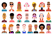 22 Modern People Avatars Set, an Icon by Yours Truly (Thumbnail 2 of 4)