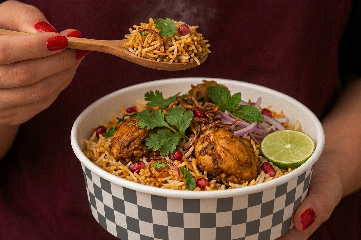 Takeaway Paper Food Bowl Mockup, a Packaging Mockup by Designer Dude (Photo 2 of 2)