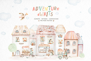 Adventure awaits. Animal city set