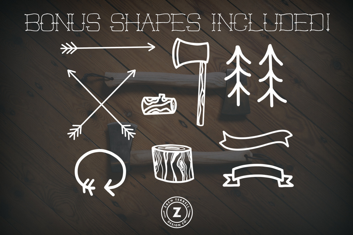 Hatchet Font preview 4