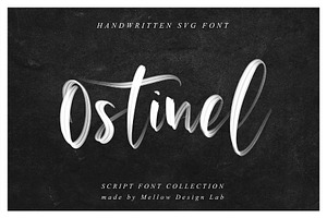 Ostinel SVG Font