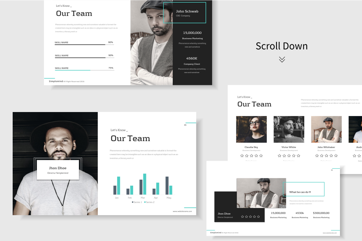 Simplemind - Powerpoint Template, a Presentation Template by Mikokit (Photo 6 of 8)