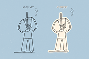 Naive Food: Hand-Drawn Characters, a Food Illustration by Veyla (Thumbnail 3 of 19)