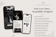 Wedding Website Canva Template, an UI Kit Template by SKVidz (Thumbnail 5 of 7)