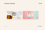 Minimal Facebook post templates, a Social Media Template by Wild Ones (Thumbnail 7 of 10)