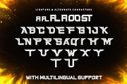 Armygedon - Modern Display Font, a Sans Serif Font by StringLabs (Thumbnail 9 of 9)
