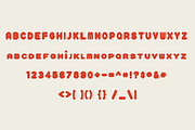 Plump-Ish - Modern Typeface, a Sans Serif Font by Made by Cap (Thumbnail 5 of 6)