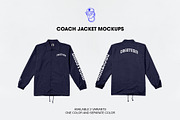Coach Jacket Mockup, a Shirt Mockup by made_by_nope (Thumbnail 4 of 5)