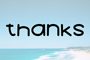 Beach, a Sans Serif Font by FreshTypeINK (Thumbnail 4 of 7)