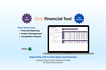 Etsy Financial Tool - Excel