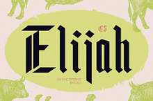 CS Elijah – Gothic Font