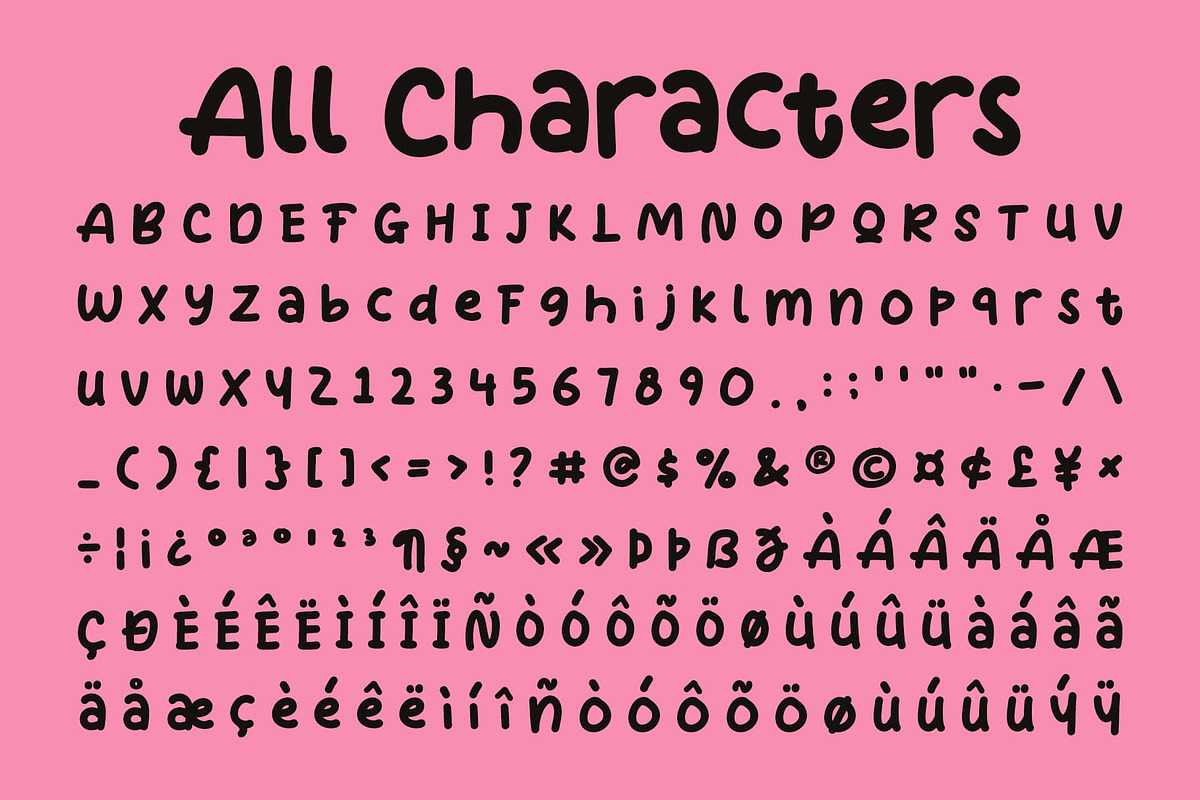 CS Rolisy – Playful Font, a Handwritten Font by Craft Supply Co. (Photo 8 of 8)