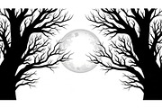 Dark Halloween Forest Design, a Graphic by BIPLOB EXPERT (Thumbnail 8 of 13)