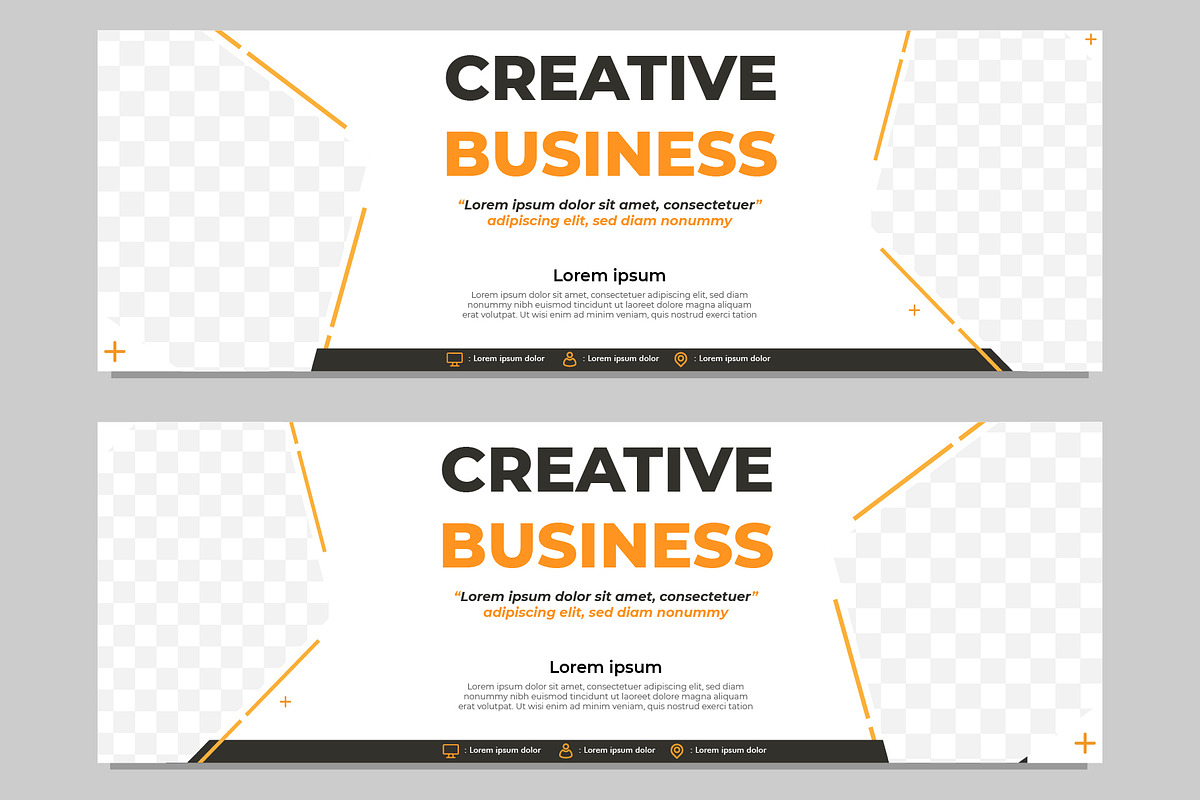 Creative Business Banner Template, a Background Graphic by sekitarief