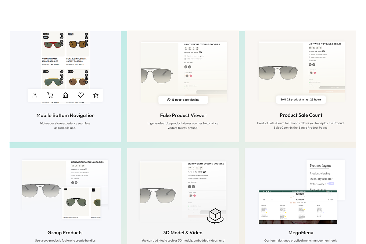 Specs Fashion | Shopify Theme preview 5