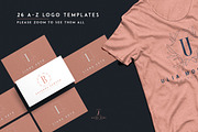 Minimal and Elegant Creation Kit, a Branding & Logo Template by VP Fonts (Thumbnail 2 of 10)