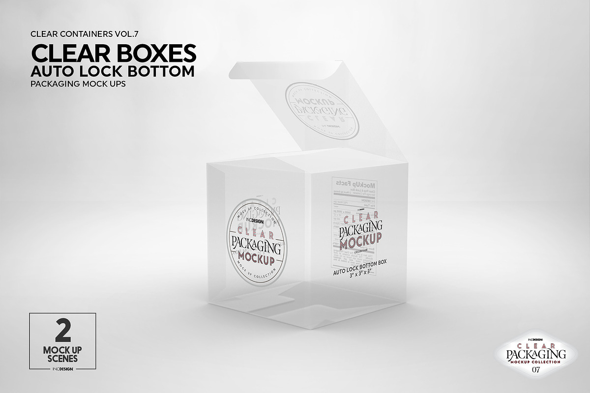 07 Clear Container Packaging Mockups, a Cups & Container Mockup by INCDesign (Photo 26 of 28)