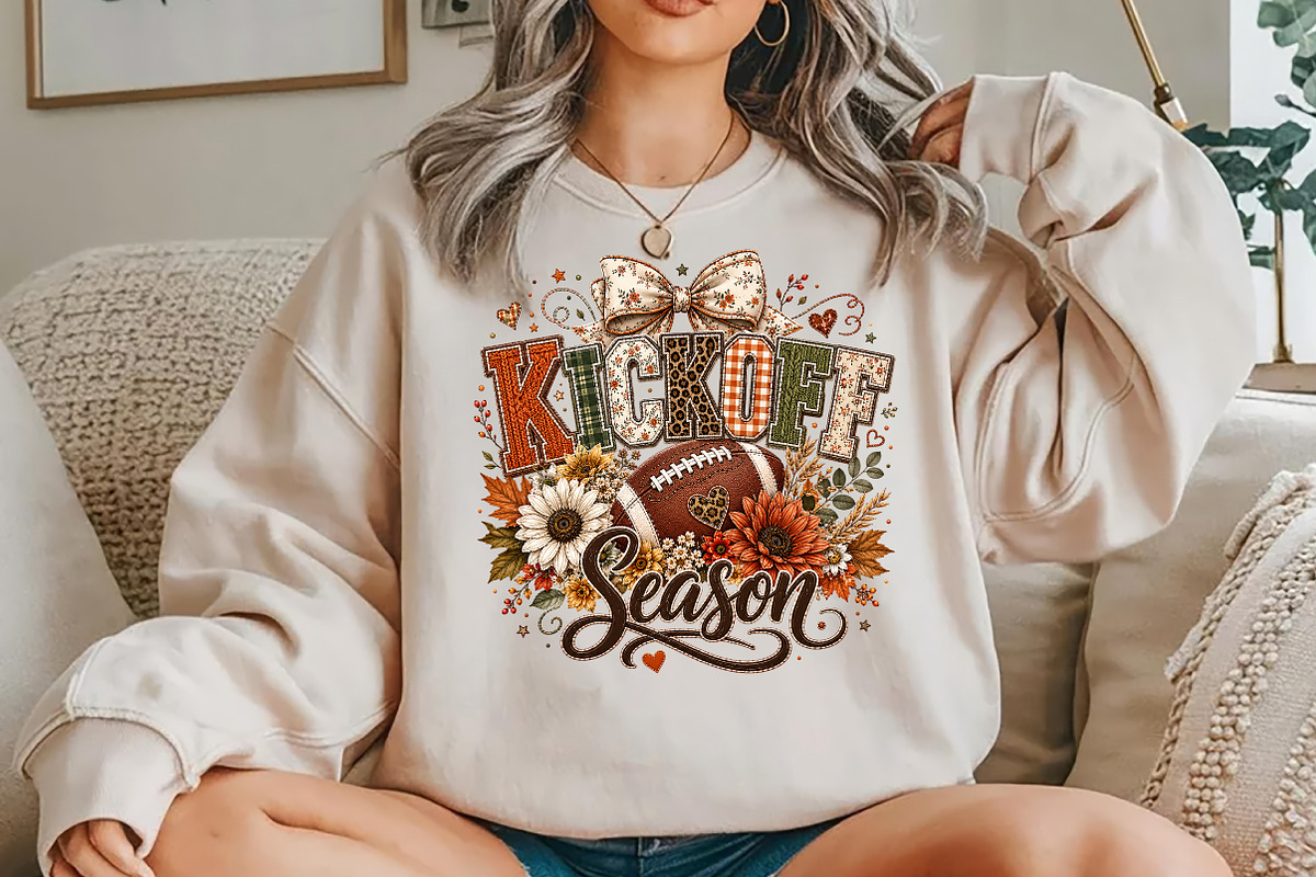 Kickoff Season Sublimation PNG,, a Seasonal Illustration by Layerology (Photo 4 of 4)