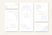 One Line Rose Flower Illustrations, a Decorative Illustration by Alina Kruss (Thumbnail 7 of 9)