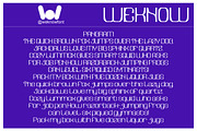 Electric Machine font, a Sans Serif Font by weknow (Thumbnail 6 of 8)