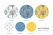 Summer mood. Family tree & Patterns, a Decorative Illustration by ...