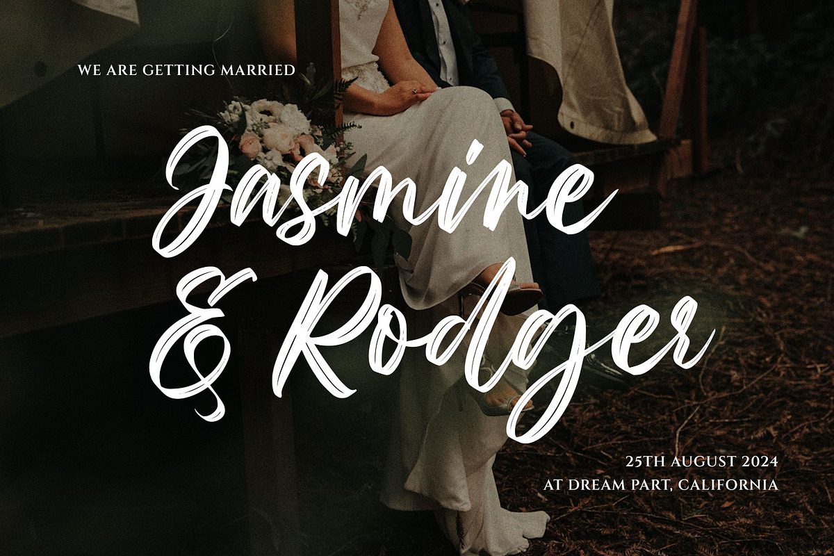 Floransy Modern Brush Font, a Script Font by RantautypeStudio (Photo 8 of 17)