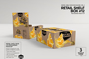 Retail Shelf Box 12 Packaging Mockup, a Product Mockup by INCDesign (Thumbnail 5 of 9)