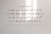 Foliar - Thin Line Logo Font, a Sans Serif Font by Struvictory.art (Thumbnail 5 of 9)