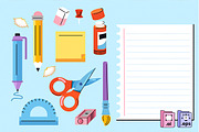 Education Hand drawn School Elements, an Object Graphic by MISS CHATZ (Thumbnail 1 of 3)