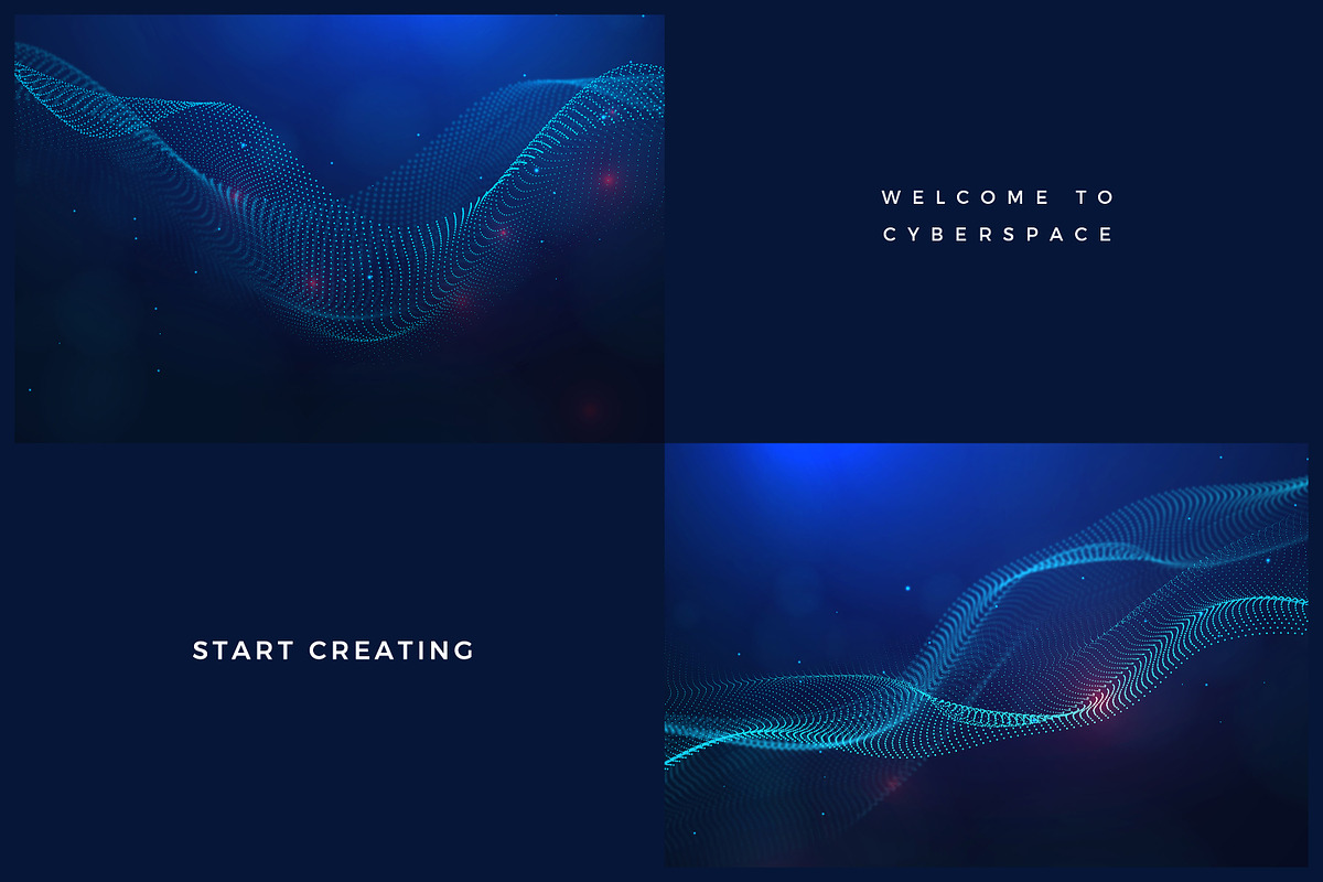 Modern Abstract Tech Backgrounds, a Technology Illustration by AndrewPixel (Photo 5 of 5)