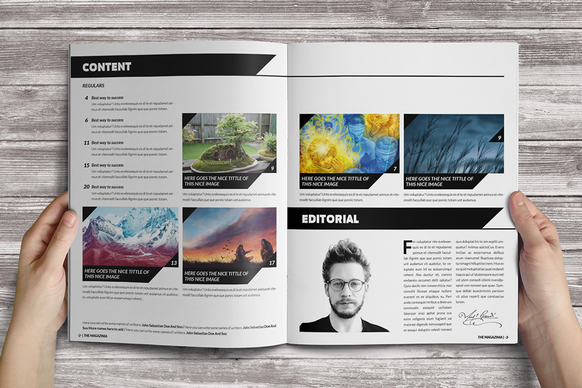 The EditoriAll Megabundle, a Magazine Template by Luuqas Design (Photo 21 of 26)