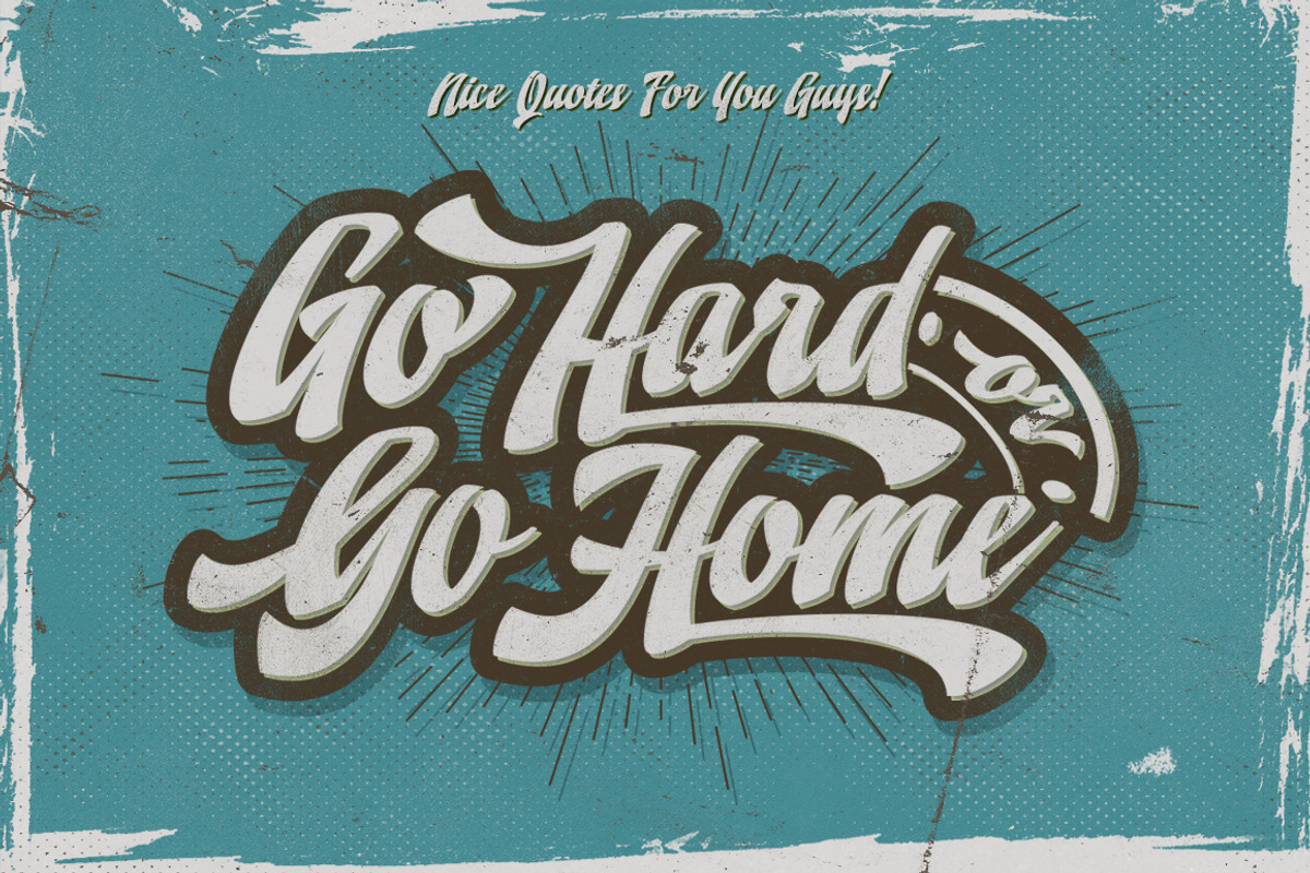 Doedel - Retro Vintage Font preview 2