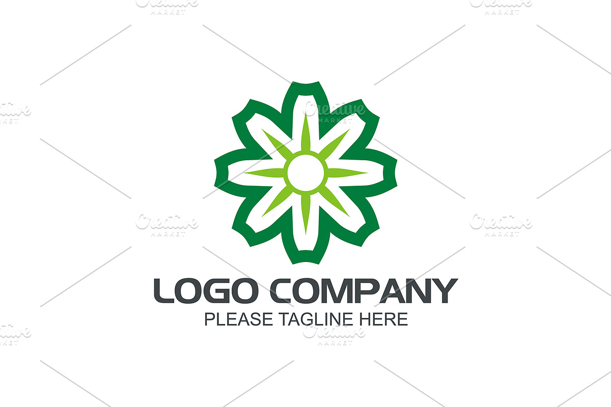 20 Logo Flower Templates Bundle, a Branding & Logo Template by Friendesigns (Photo 4 of 21)