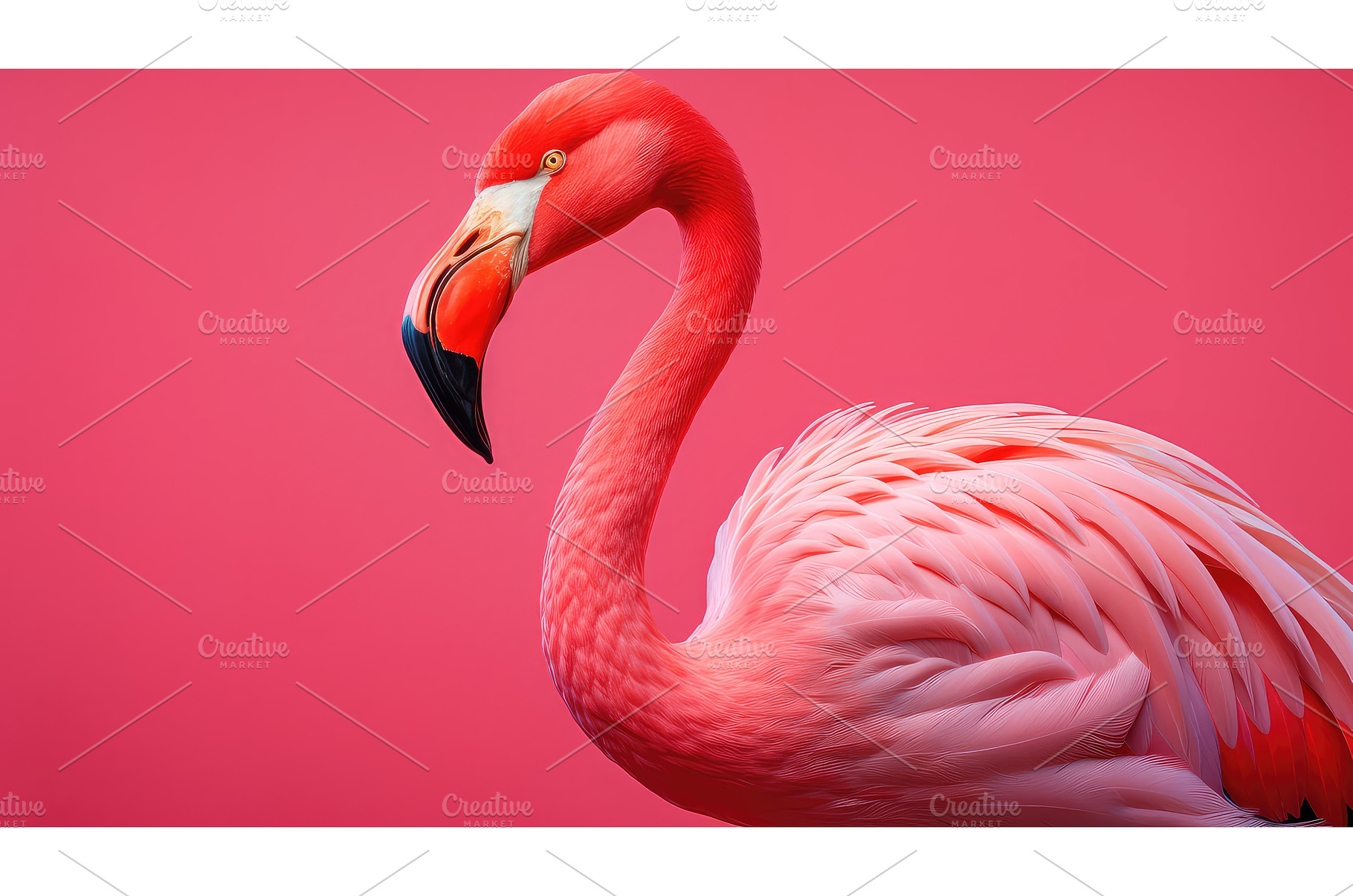 vibrant day pink background ai, a Beauty & Fashion Photo by pikepicture