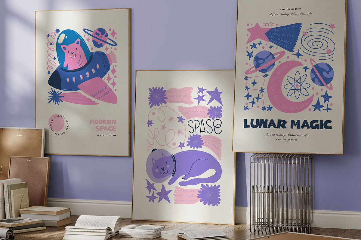 Modern Space | Wall Art Creator, an Object Graphic by Leleka.Store (Photo 8 of 17)