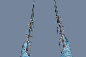 Baku Skyscrapers 3 Pack