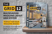Grid 12 Multipurpose Magazine Layout, a Magazine Template by ...