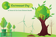 Environment Day Illustration, an Object Graphic by Artnivora.Std (Thumbnail 1 of 5)