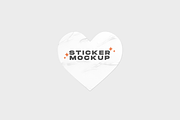 Glued Sticker Mockup, a Merchandise Mockup by Mockupdaddy (Thumbnail 1 of 13)
