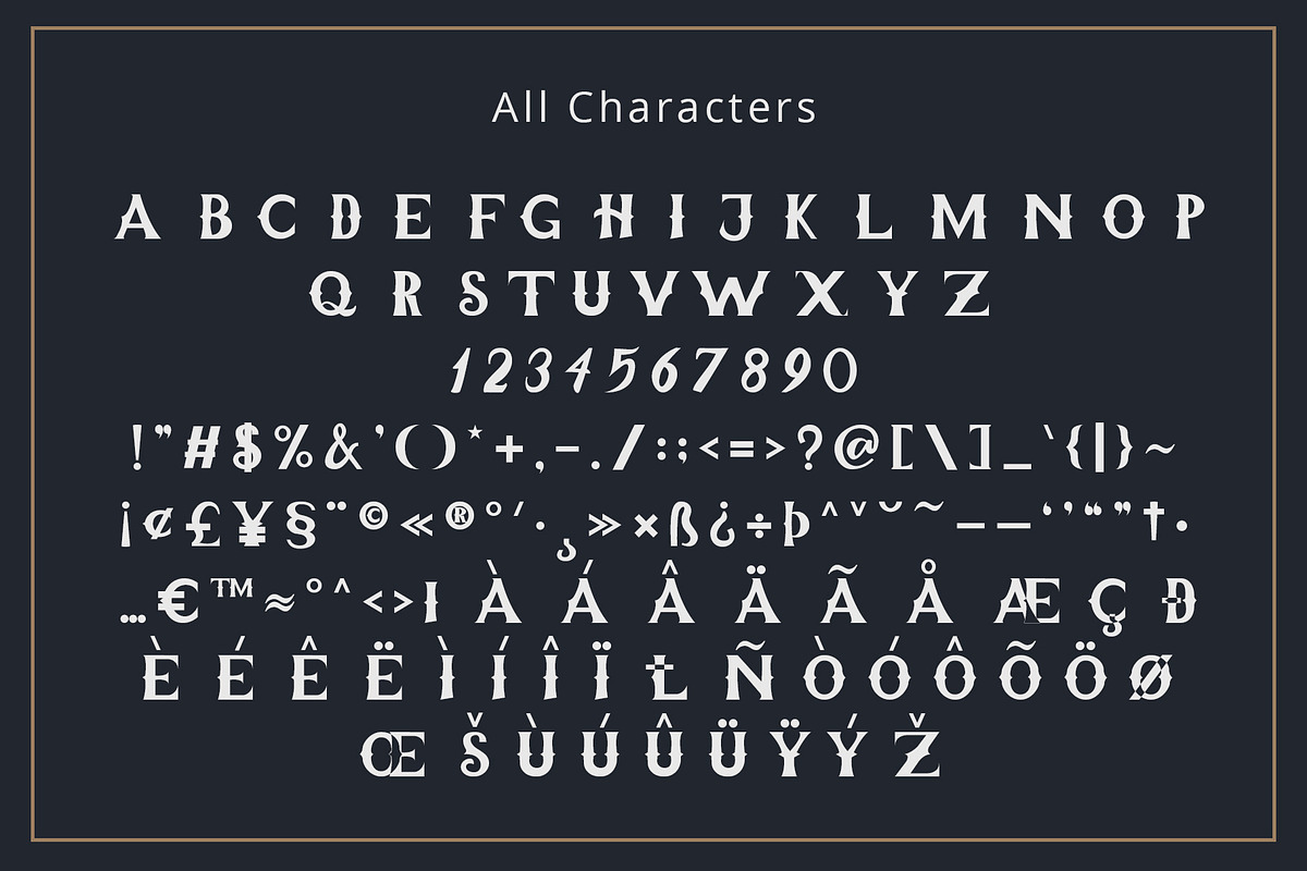Hines – Vintage Font, a Serif Font by Craft Supply Co. (Photo 8 of 8)