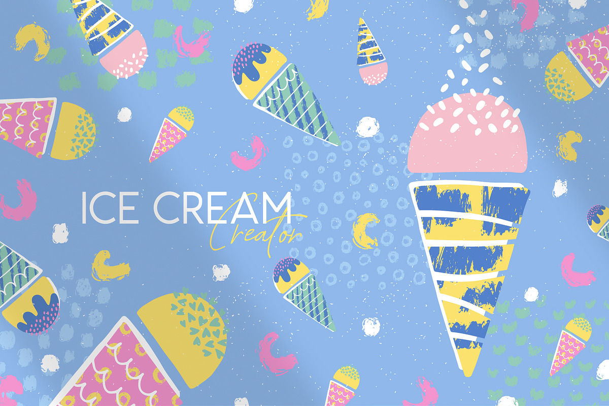 Summer Ice Cream Creator, an Object Graphic by MaNechaeva (Photo 16 of 16)